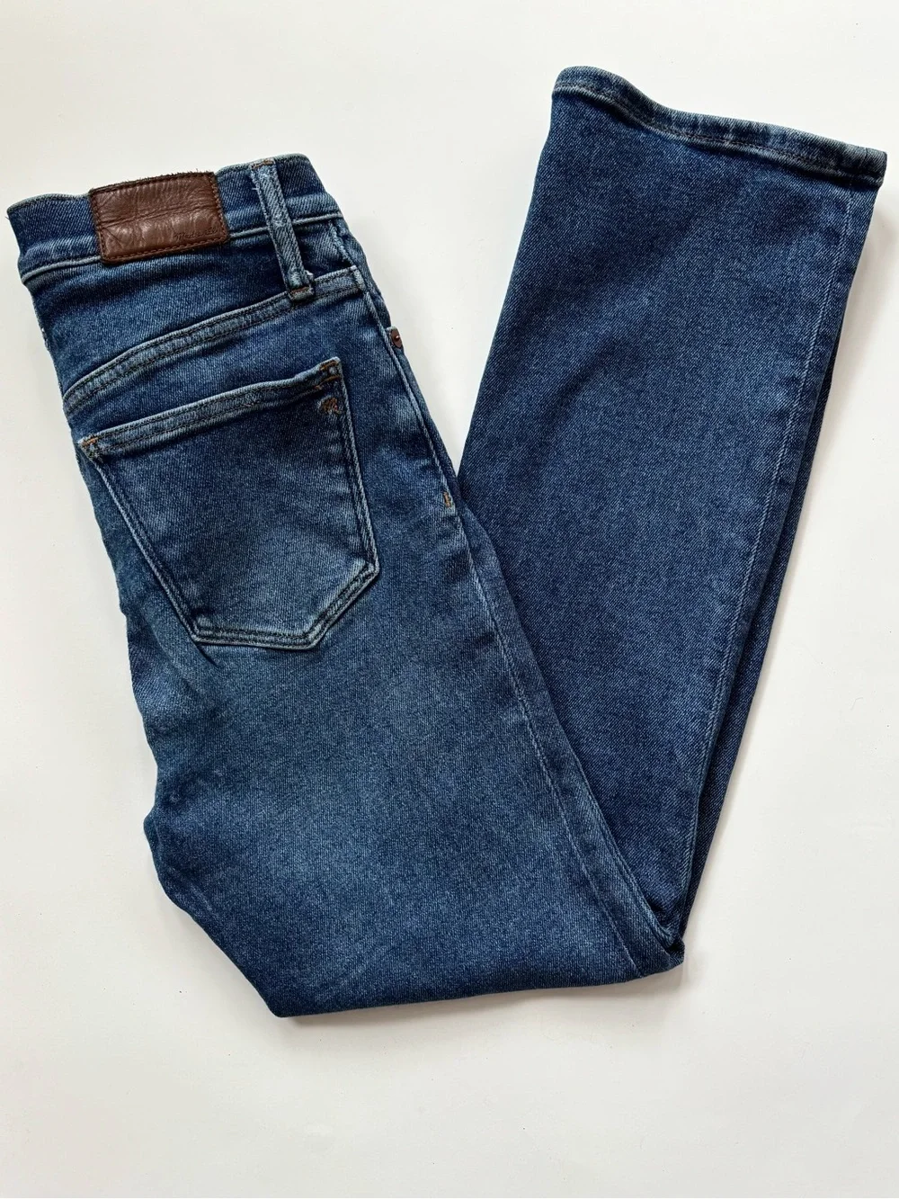 Madewell Cali Demi Boot Jeans High Rise Crop